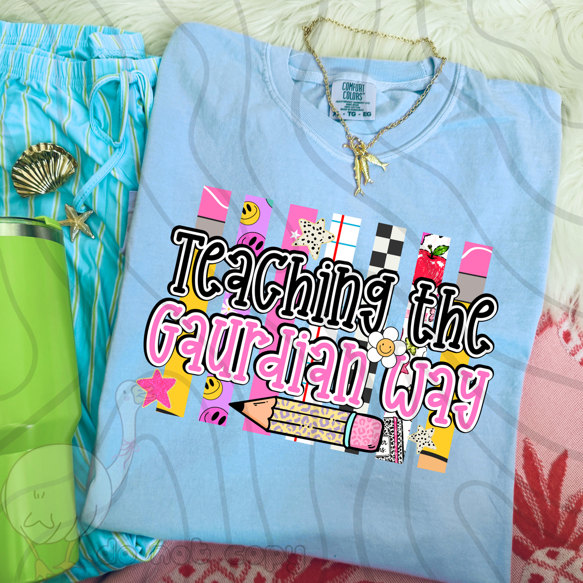 Teaching the guardian way school stripes (DKD) DTF Transfer