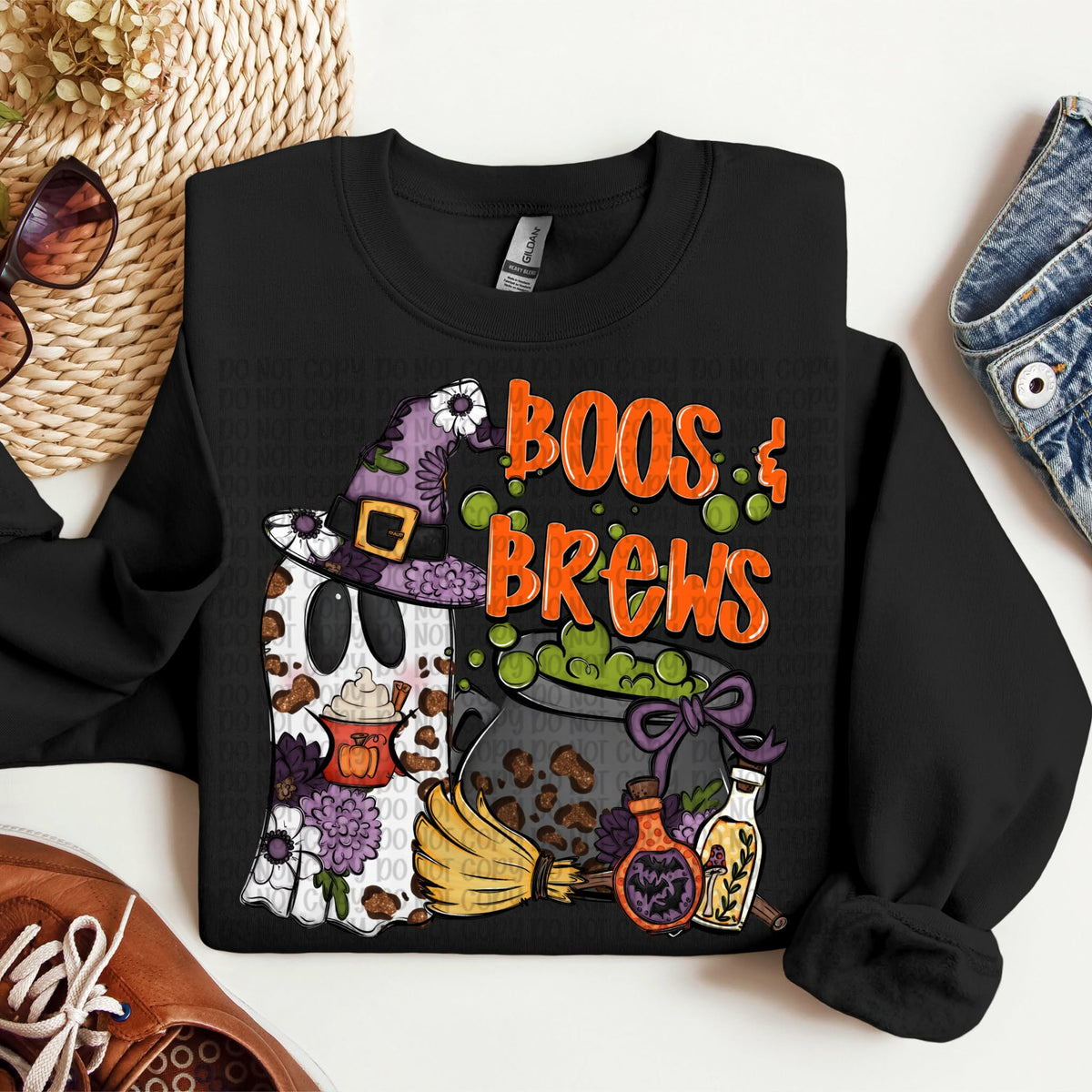 Boos and brews Sunday Special DTF transfer