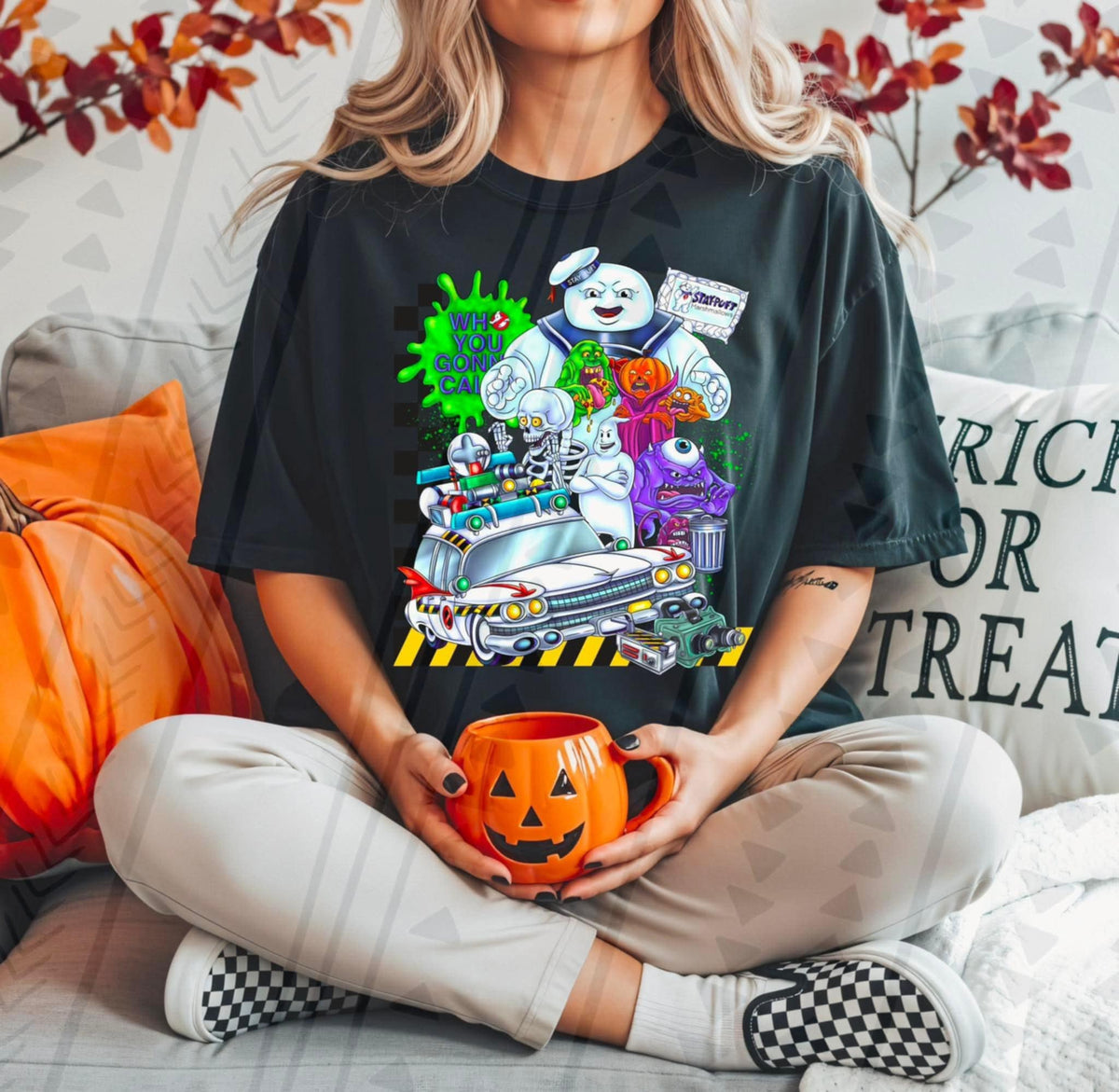 Who You Gonna Call Collage (TGG) DTF transfer