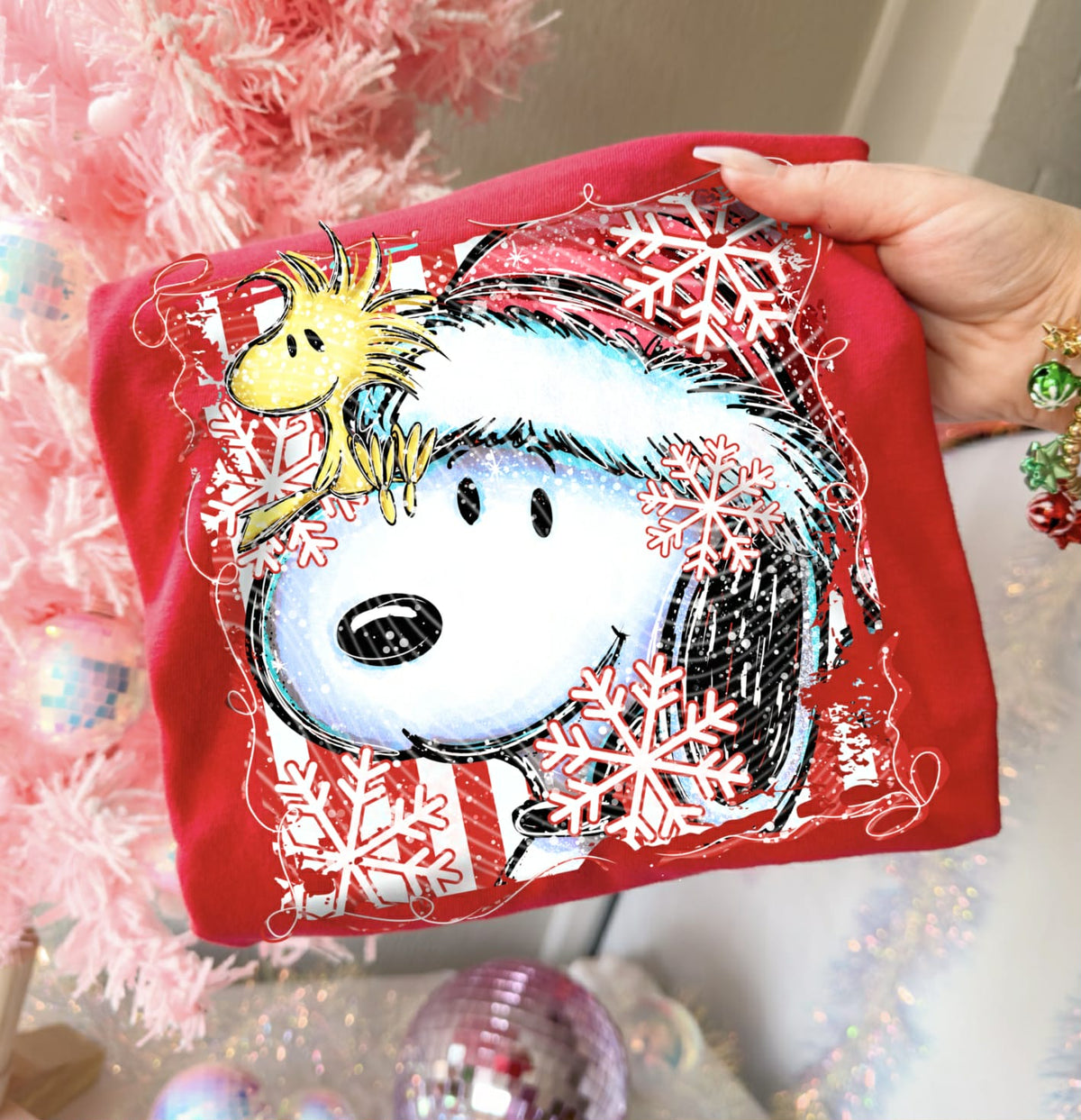 Merry Christmas Peanut (AG) DTF transfer