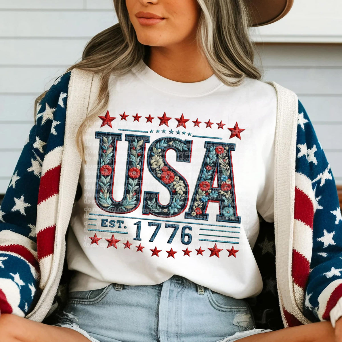 USA since 1776 (TTD) 99762 DTF transfer