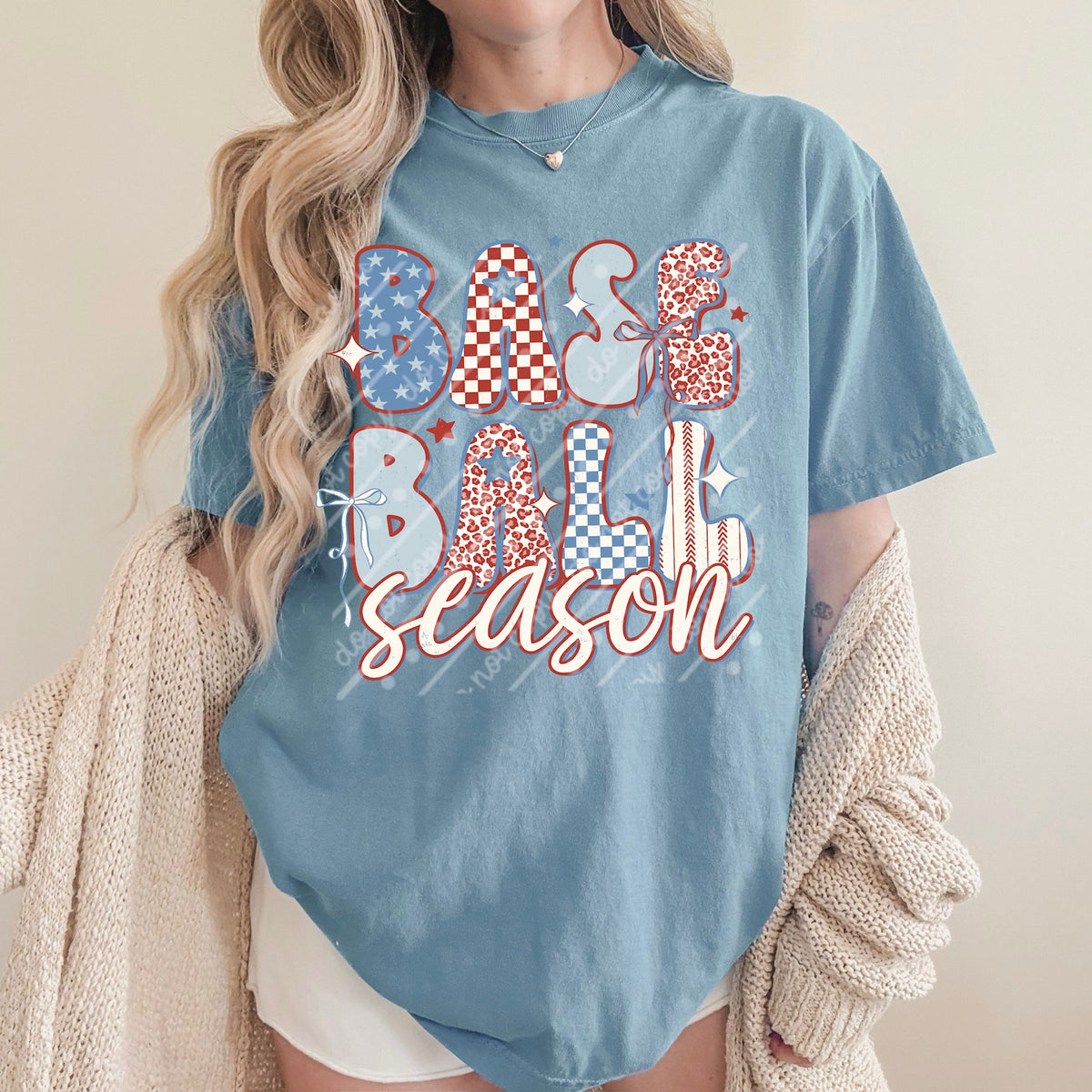 Baseball Season (scarlow) DTF transfer