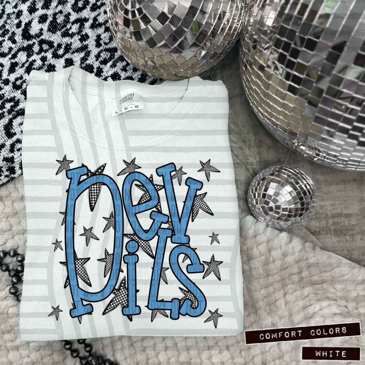 Col Blue Staggered Mascots (Caplinger)