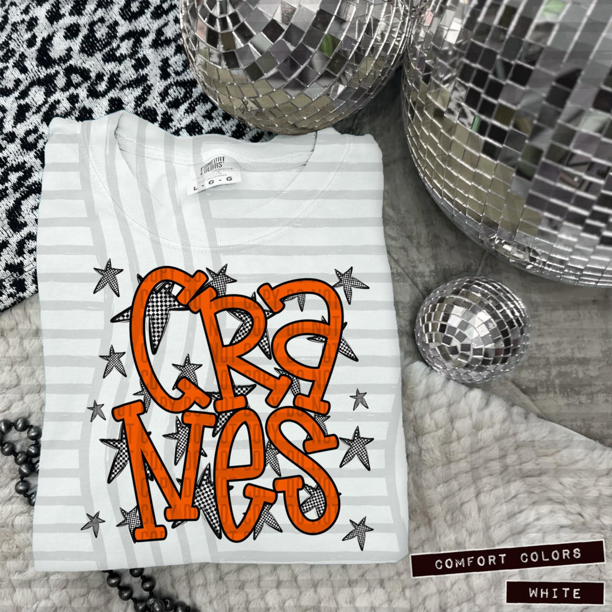 Orange Staggered Mascots (Caplinger)