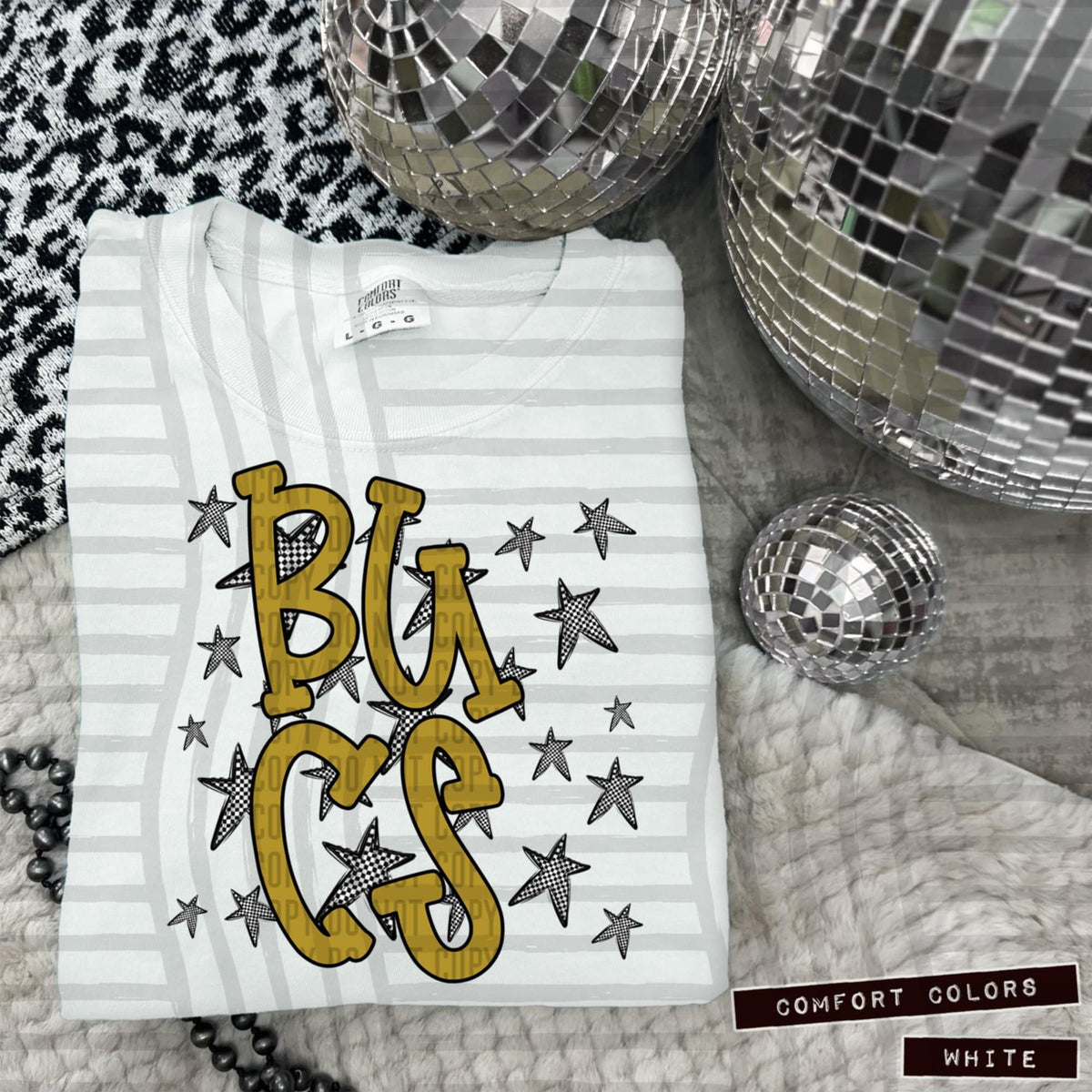 Gold Staggered Mascots (Caplinger)