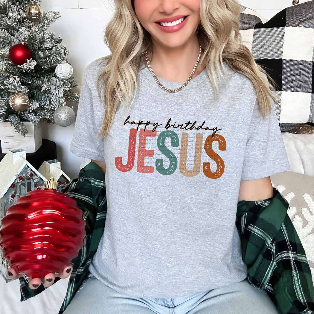 Happy Birthday Jesus 49879 DTF transfer