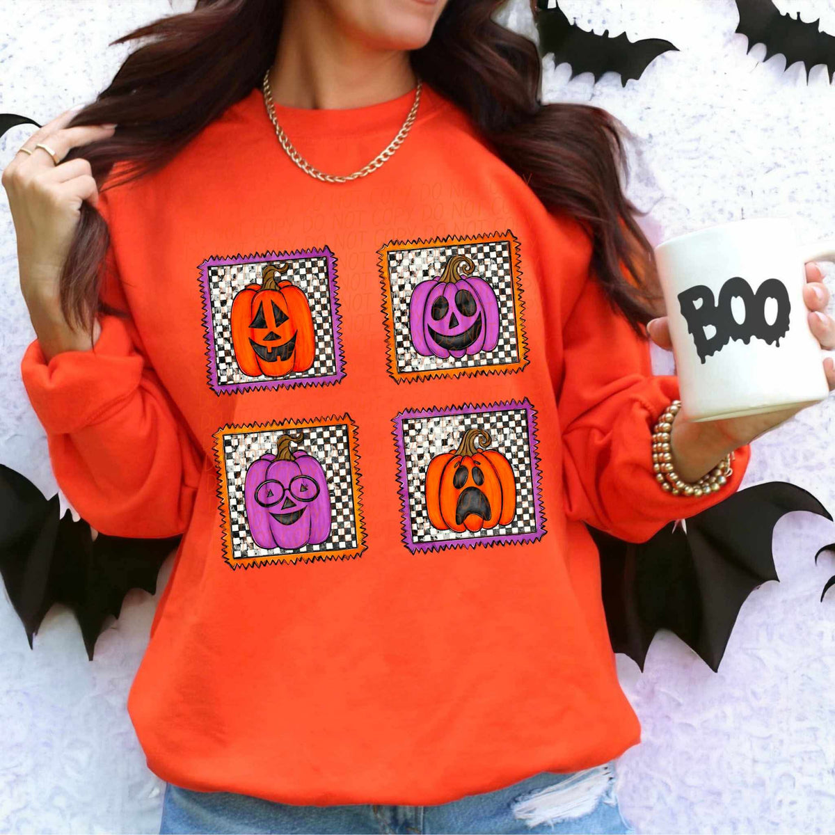 Pumpkin patches (City) DTF transfer