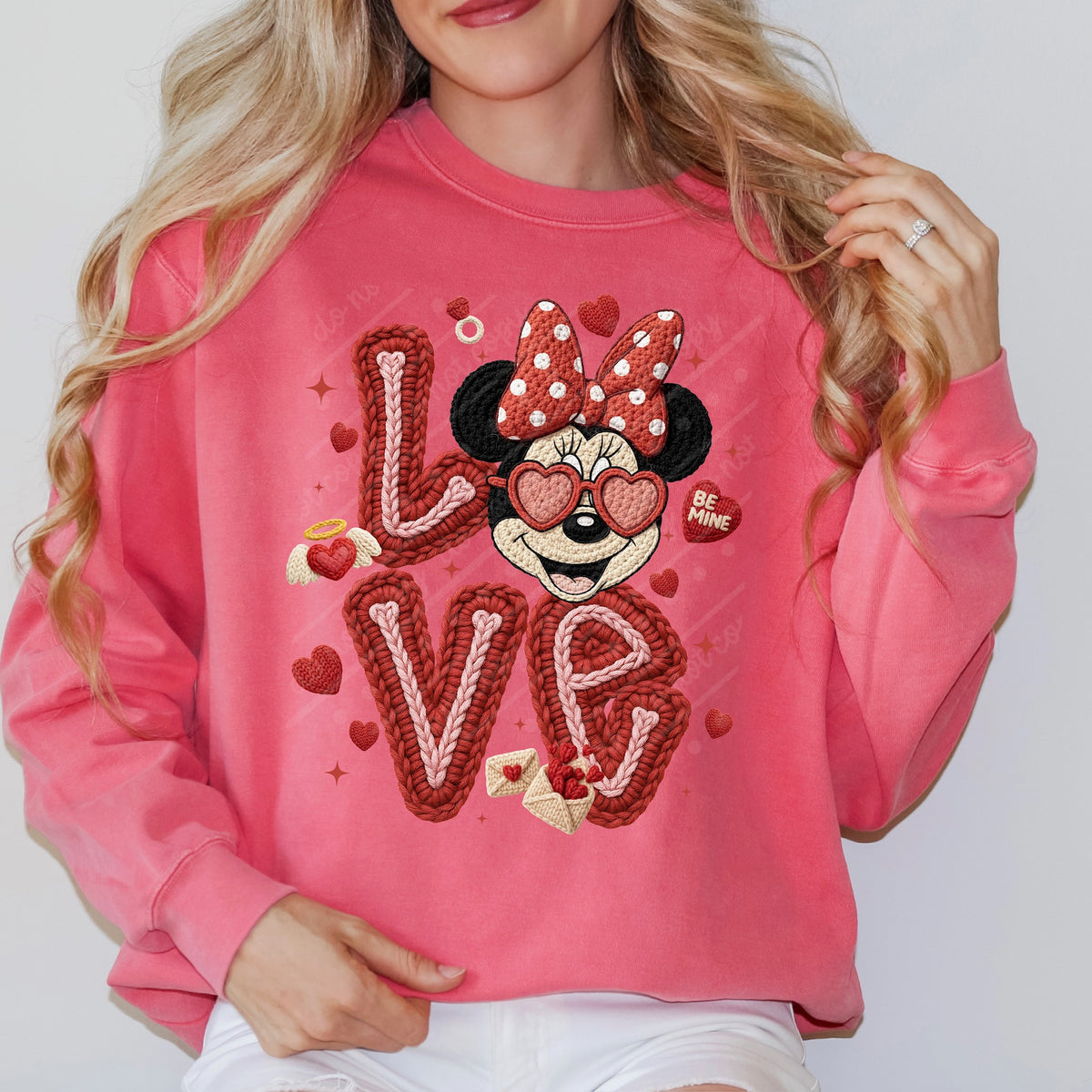 Love Girl Mouse sunday special DTF transfer