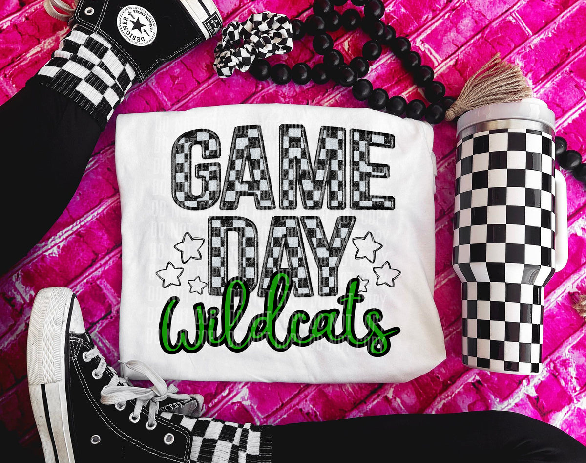 Game Day wildcats (green) 30905 DTF transfers