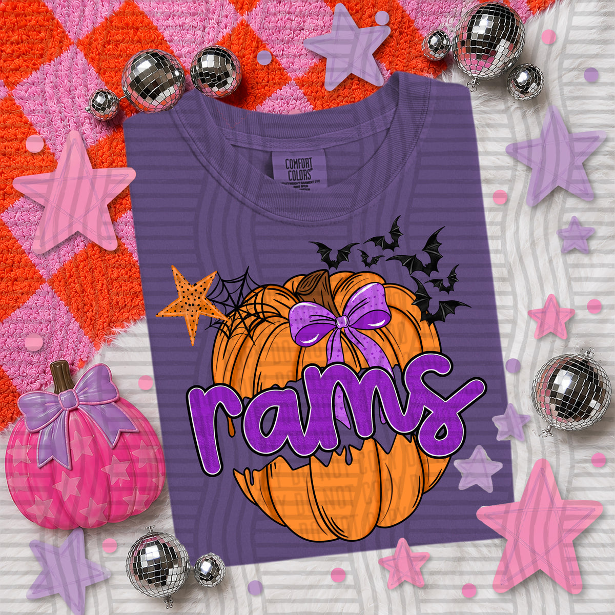 rams pumpkin pop (Caplinger) DTF transfer