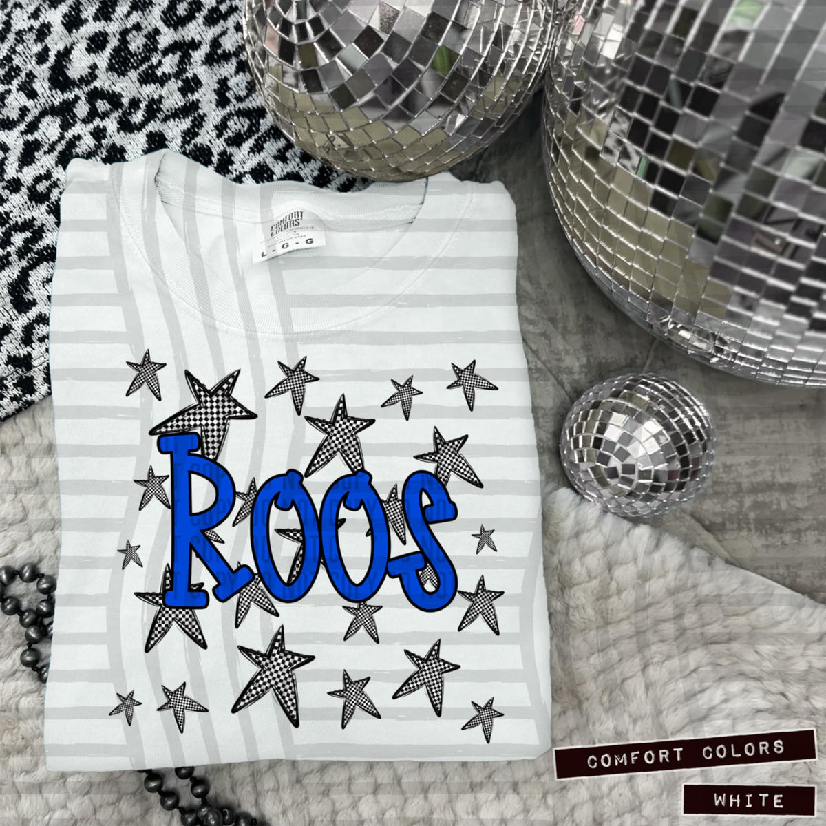 Blue Staggered Mascots (Caplinger)