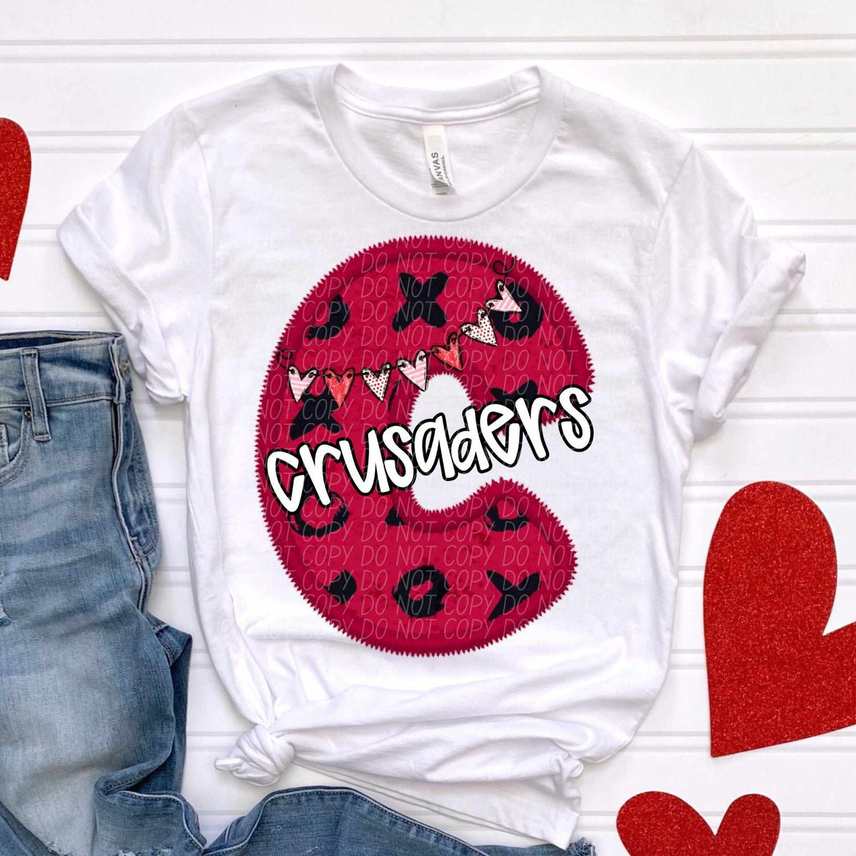 C crusaders valentine (CITY) 77922 DTF transfer