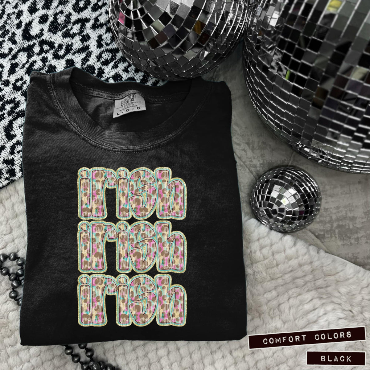 Irish Leopard Stacked (Caplinger) 98482 DTF transfer