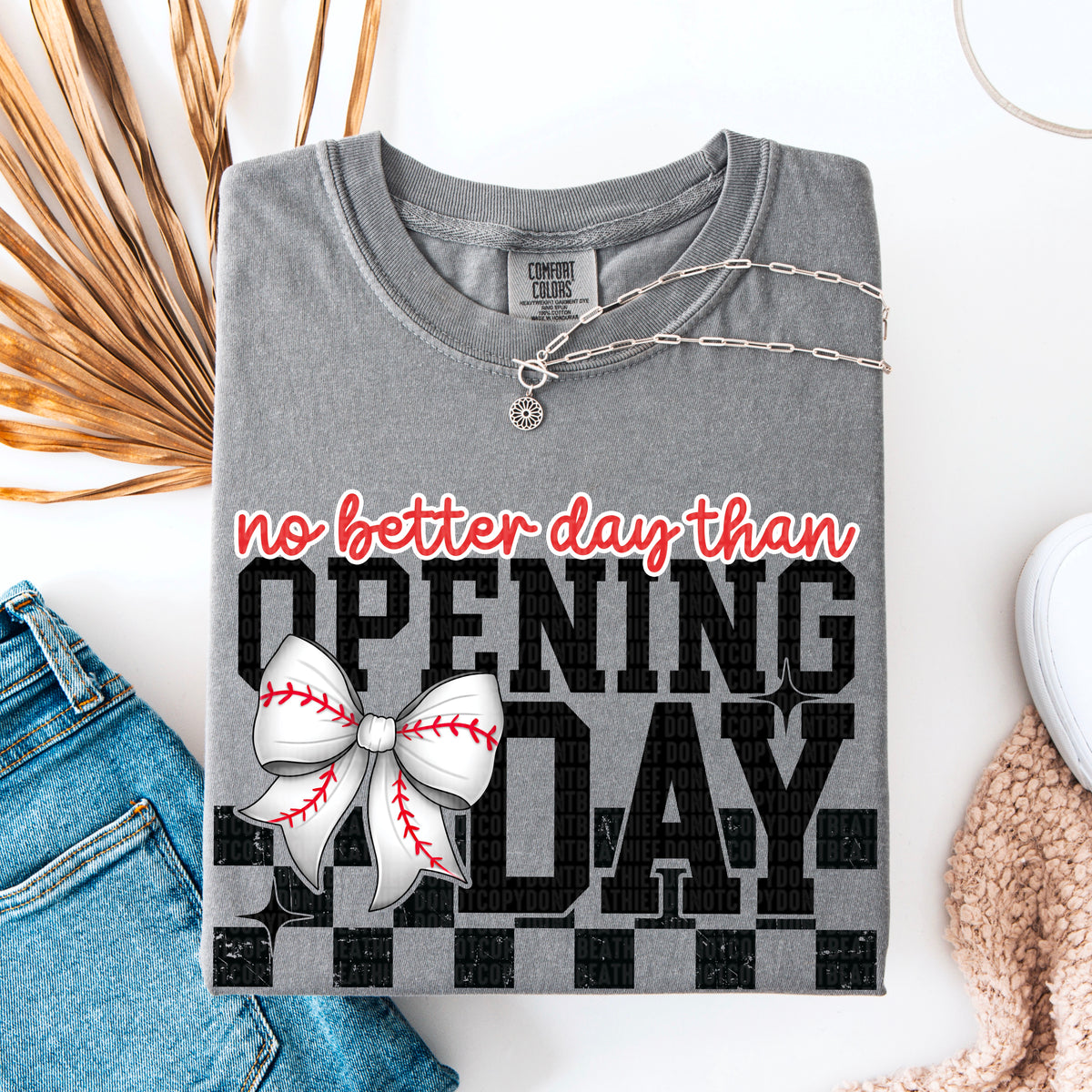 No better day than opening day baseball 93817 DTF transfer