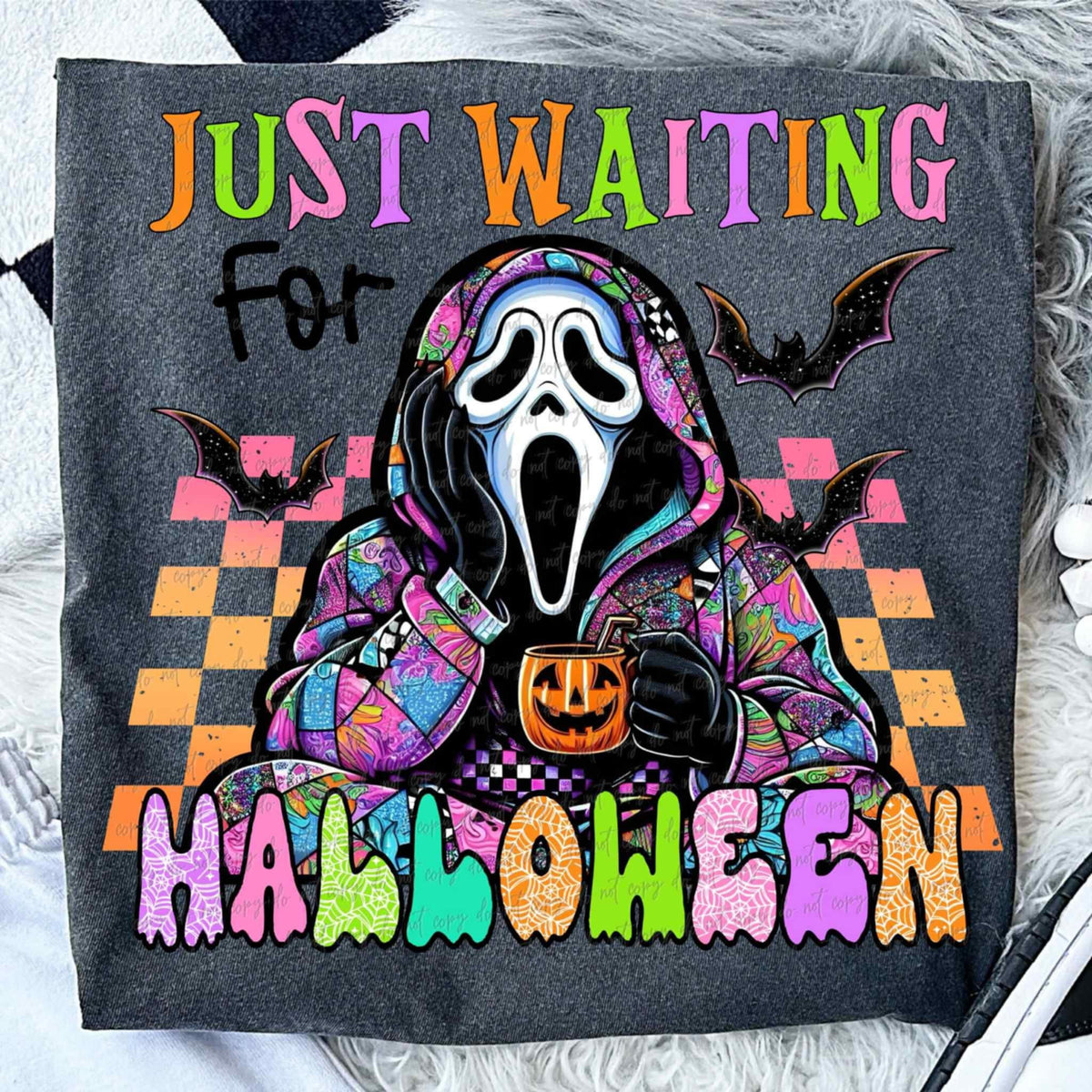 Just waiting for Halloween 7 107134 DTF transfer