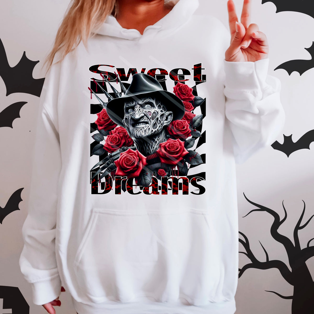 Sweet Dreams Red Roses (chaos) 110249 DTF transfer