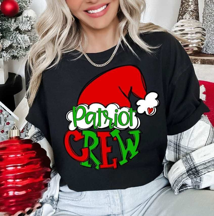 Patriot crew Santa hat (S&G) 70454 DTF transfer