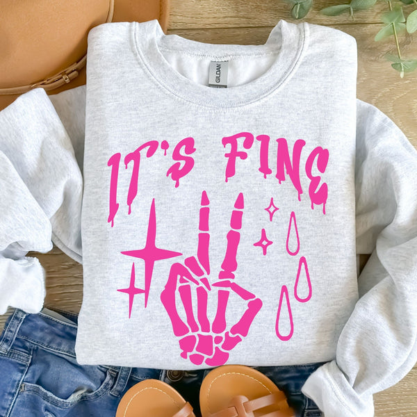 It's Fine Pink-38379-DTF transfer