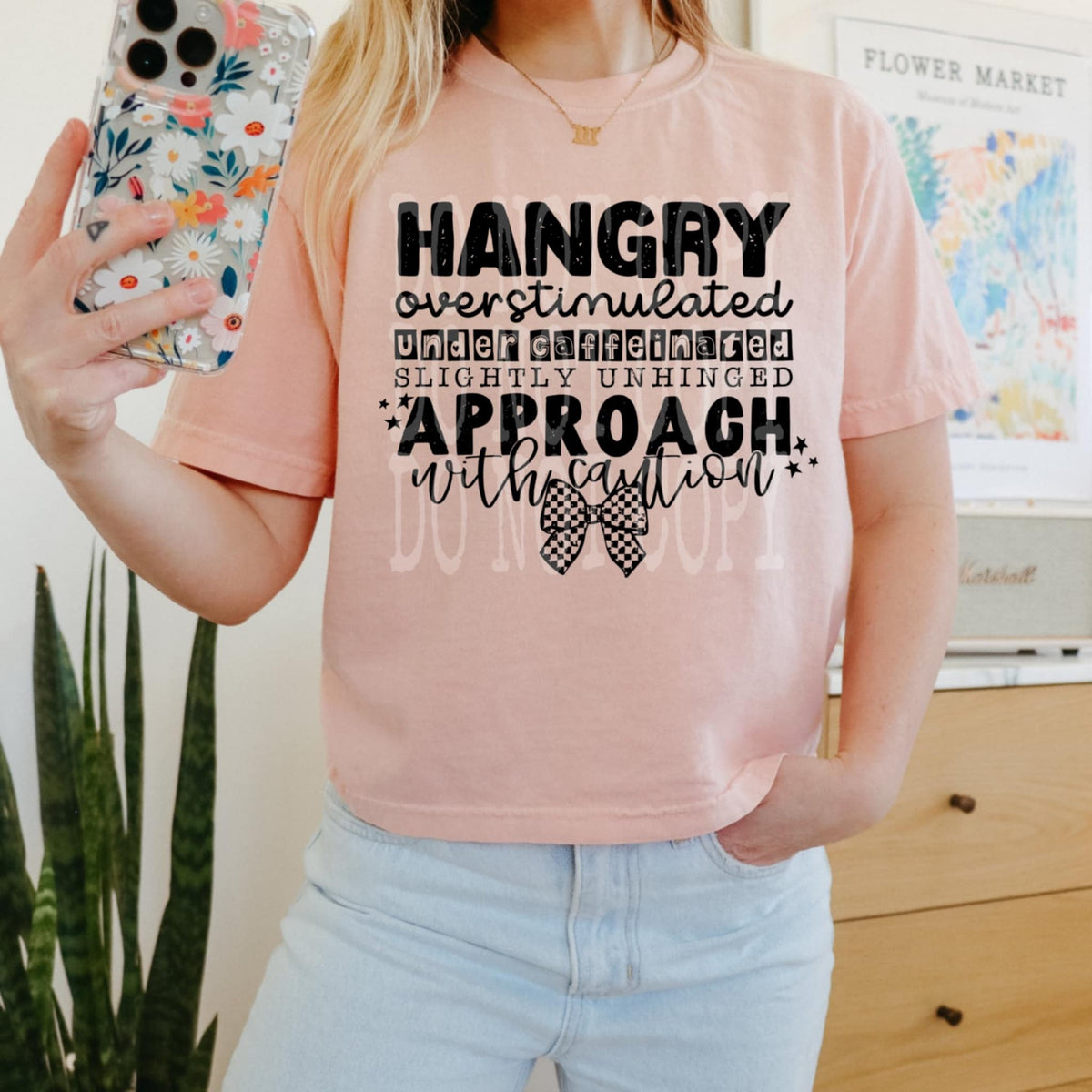 Hangry overstimulated 103073 DTF transfer