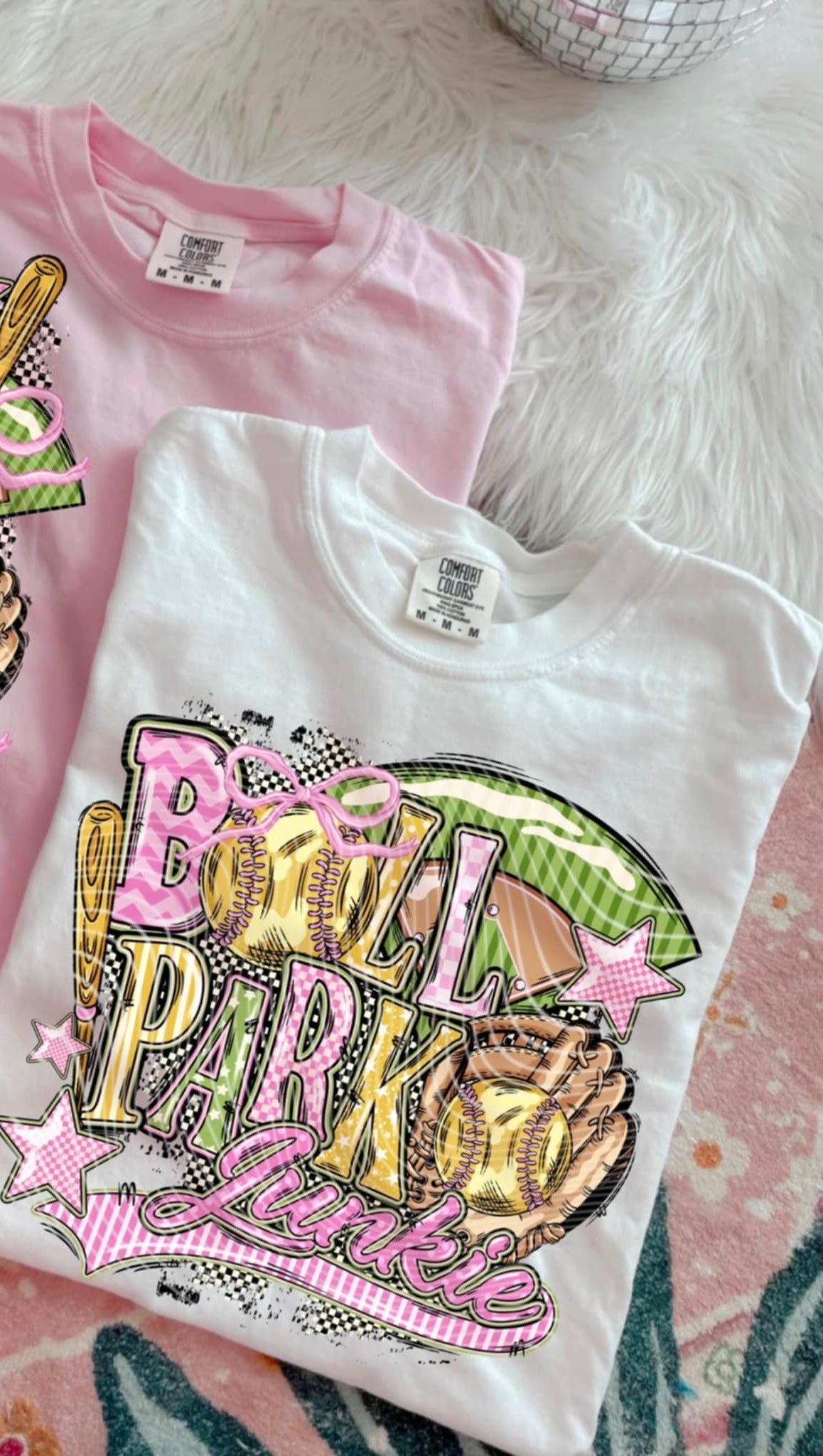 Ballpark junkie softball (AG) 93453 DTF transfer