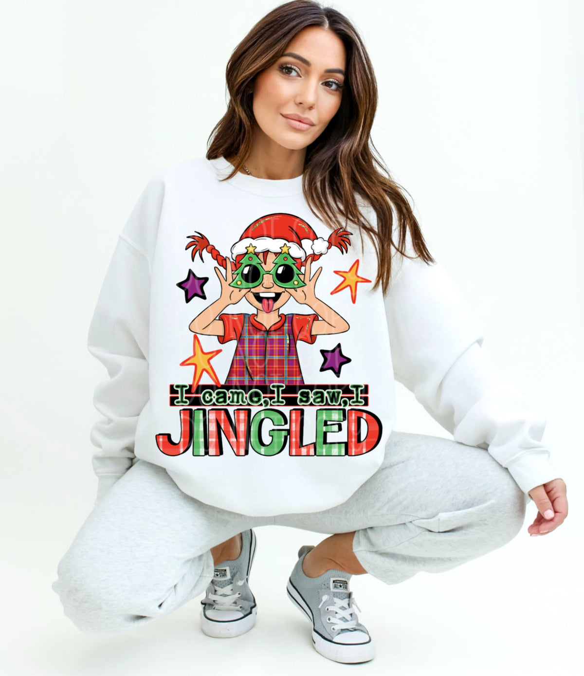 I came i saw I jingled (C’s) DTF Transfer