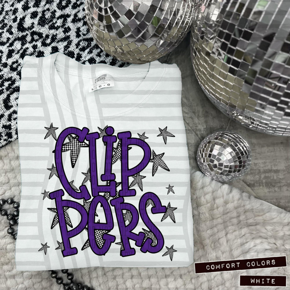 Purple Staggered Mascots (Caplinger)