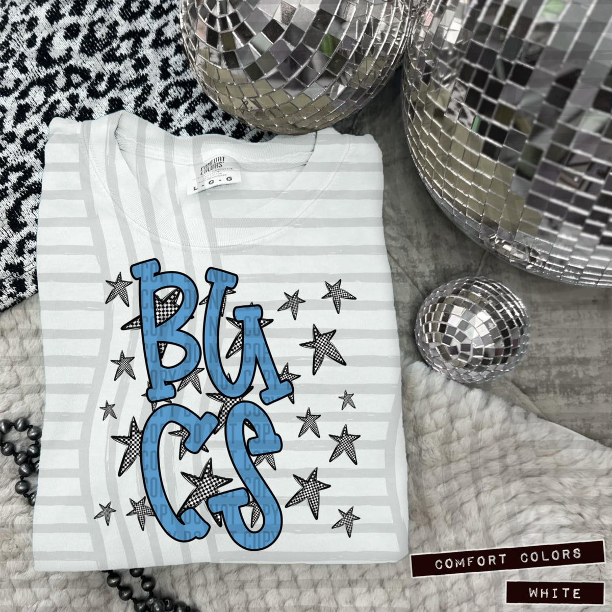 Col Blue Staggered Mascots (Caplinger)