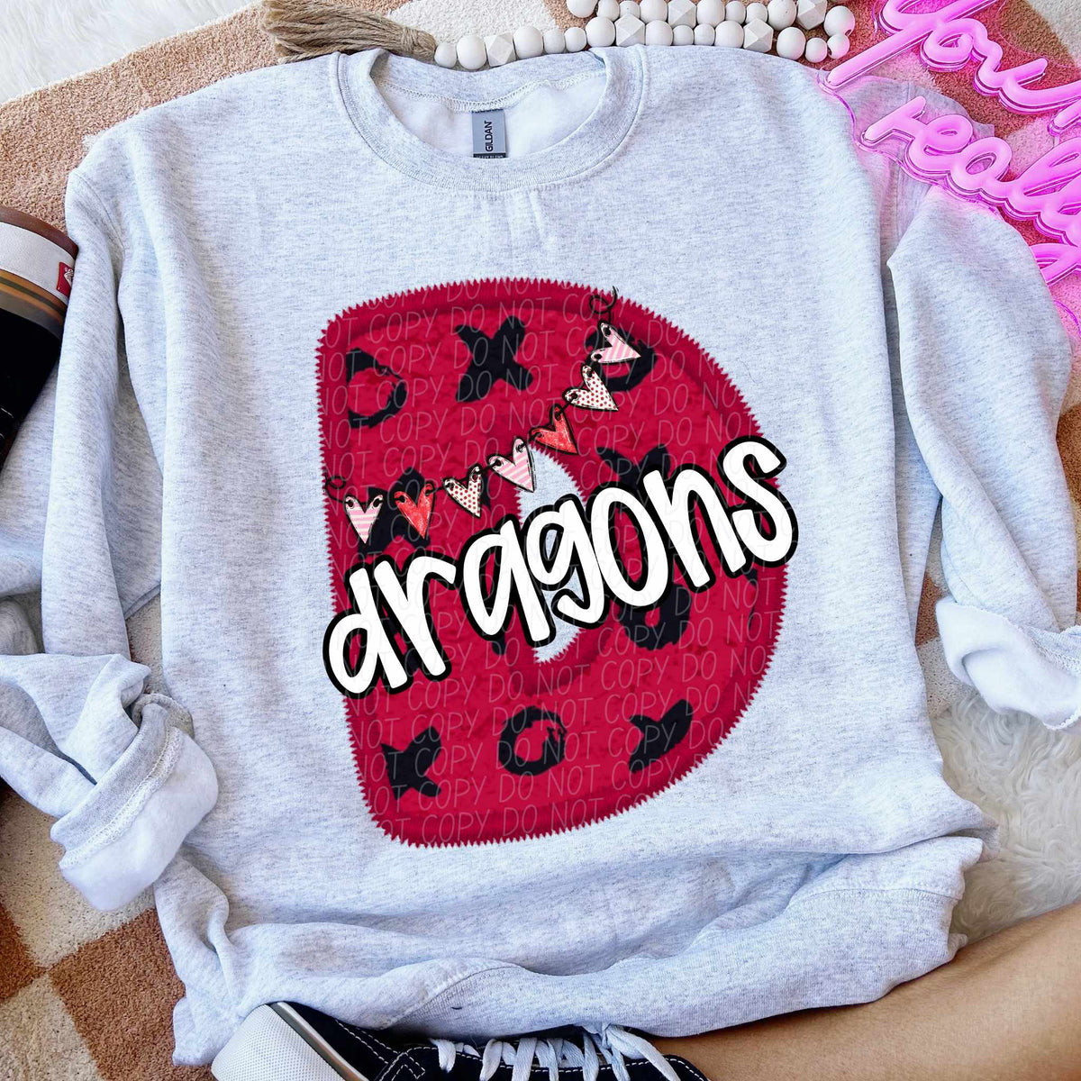 D dragons valentine (CITY) 77964 DTF transfer