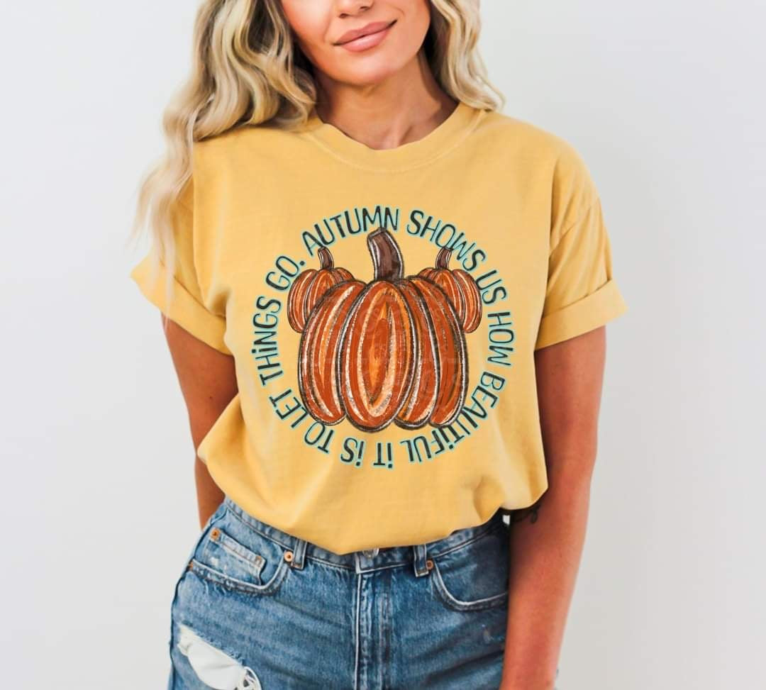 Autumn shows us how beautiful it is to let things go (C’s) 60185 DTF transfer