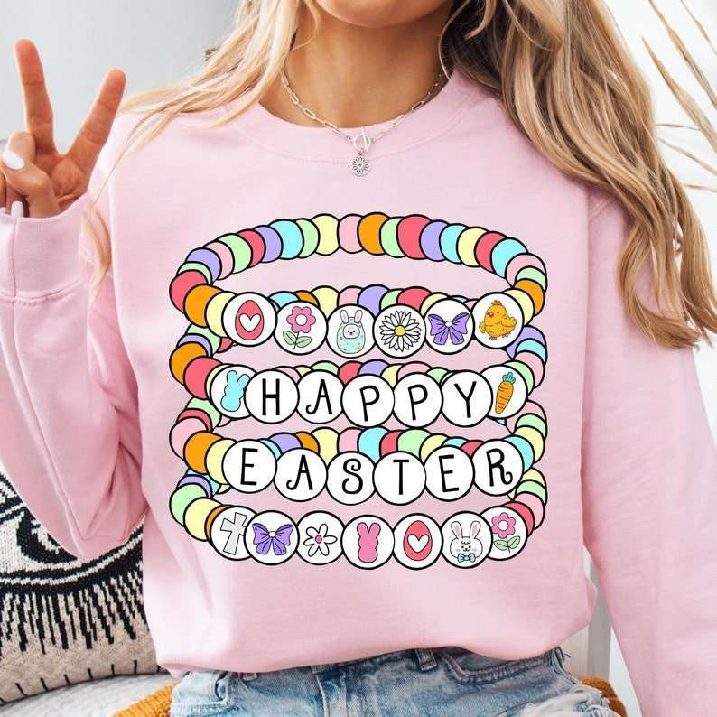 Happy Easter bracelets 80216 DTF transfer