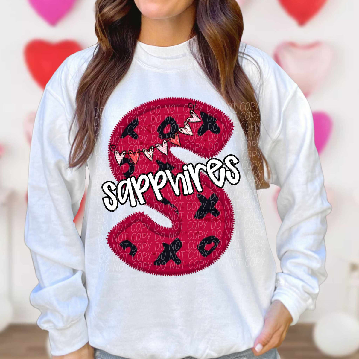 S sapphires valentine (CITY) 77945 DTF transfer