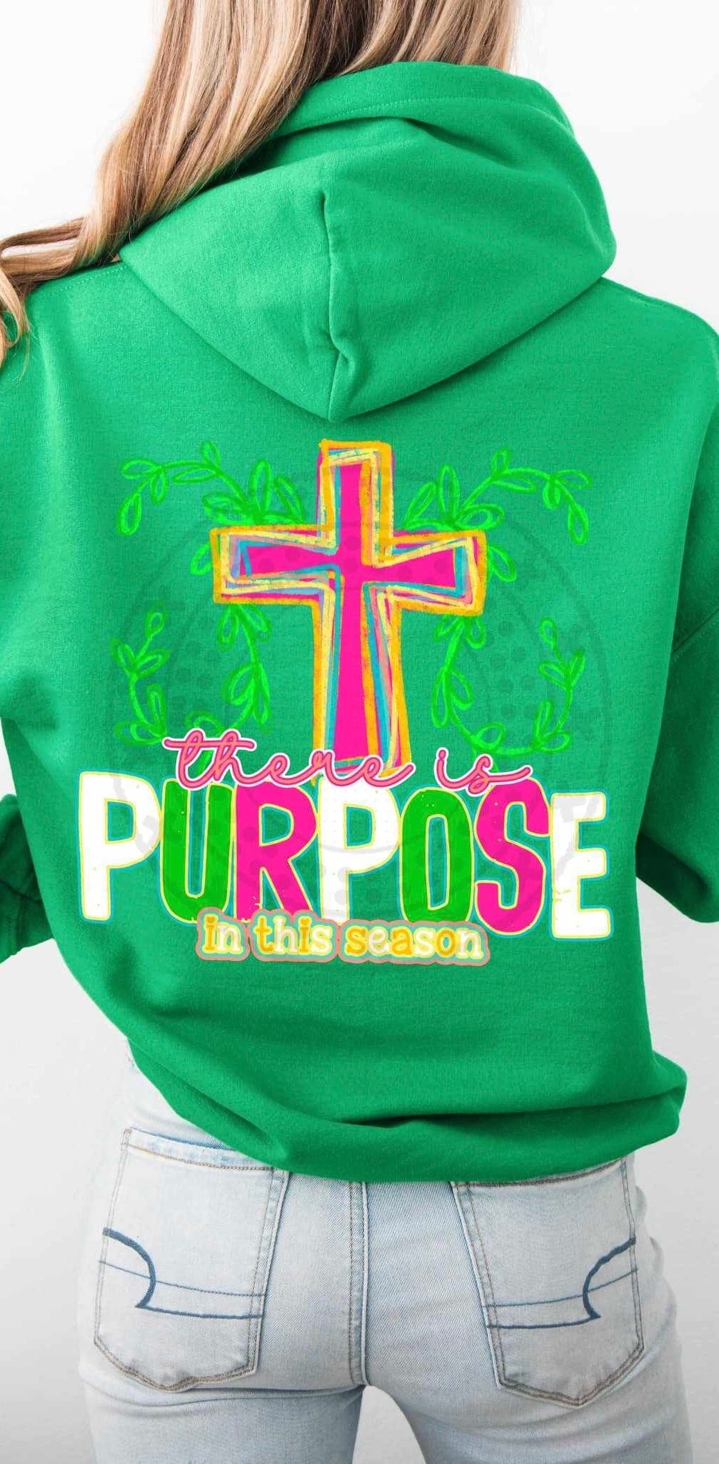 There is purpose in this season 82697 DTF transfer