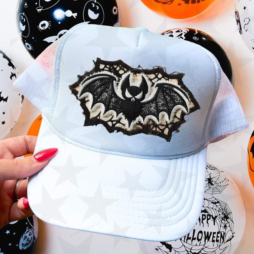 Bat hat patch 55089 DTF transfer