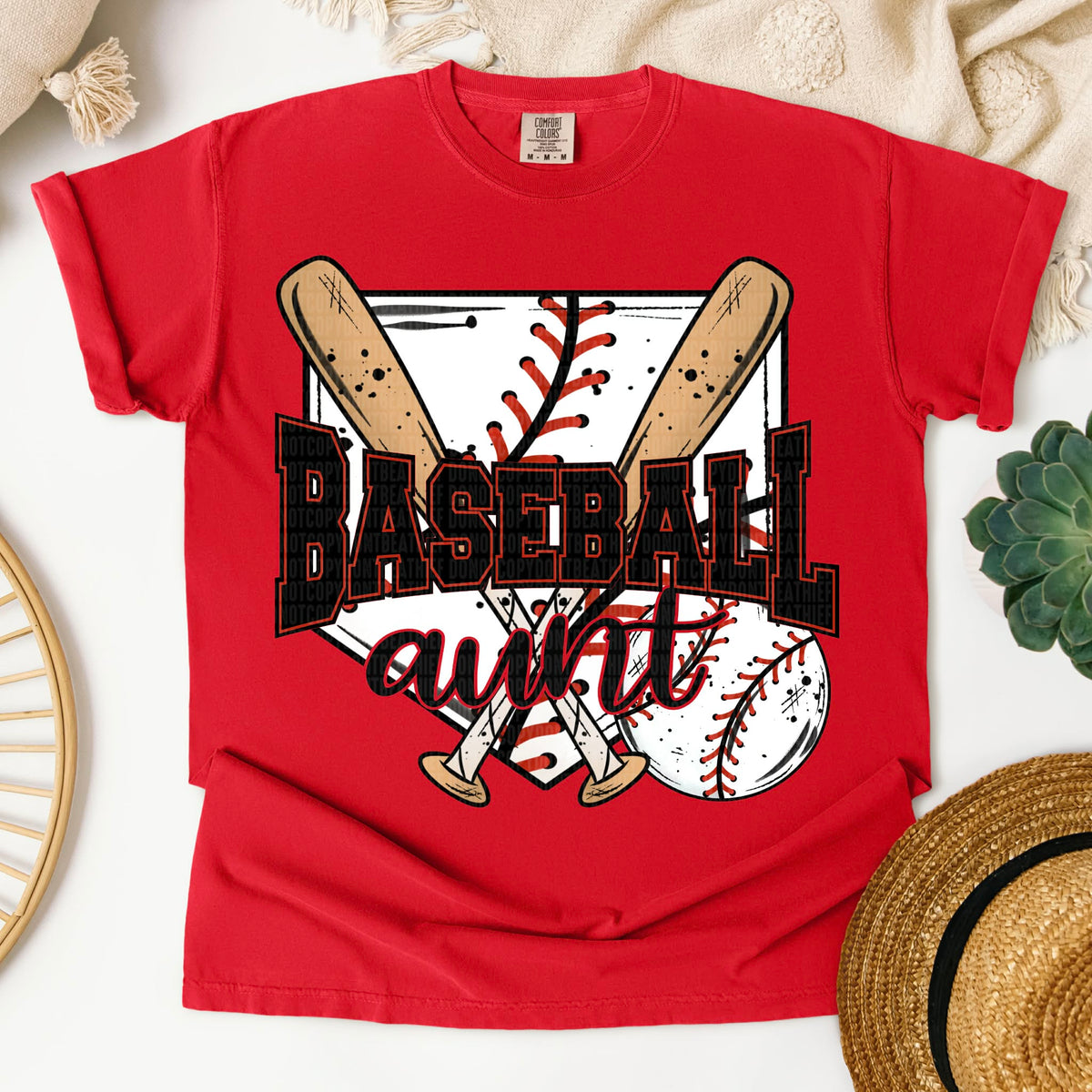 Baseball Aunt (SDD) DTF transfer