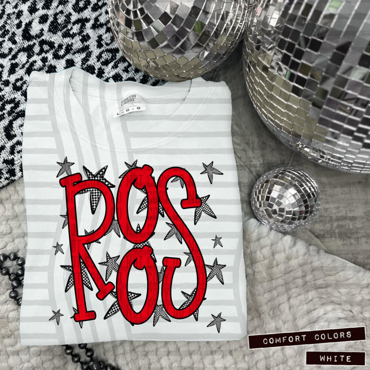 Red Staggered Mascots (Caplinger)