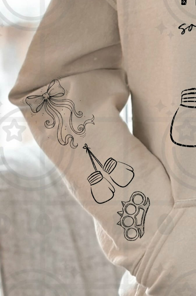 You know I’m not right in the head (SET OF TWO SLEEVES) (HW) DTF TRANSFER