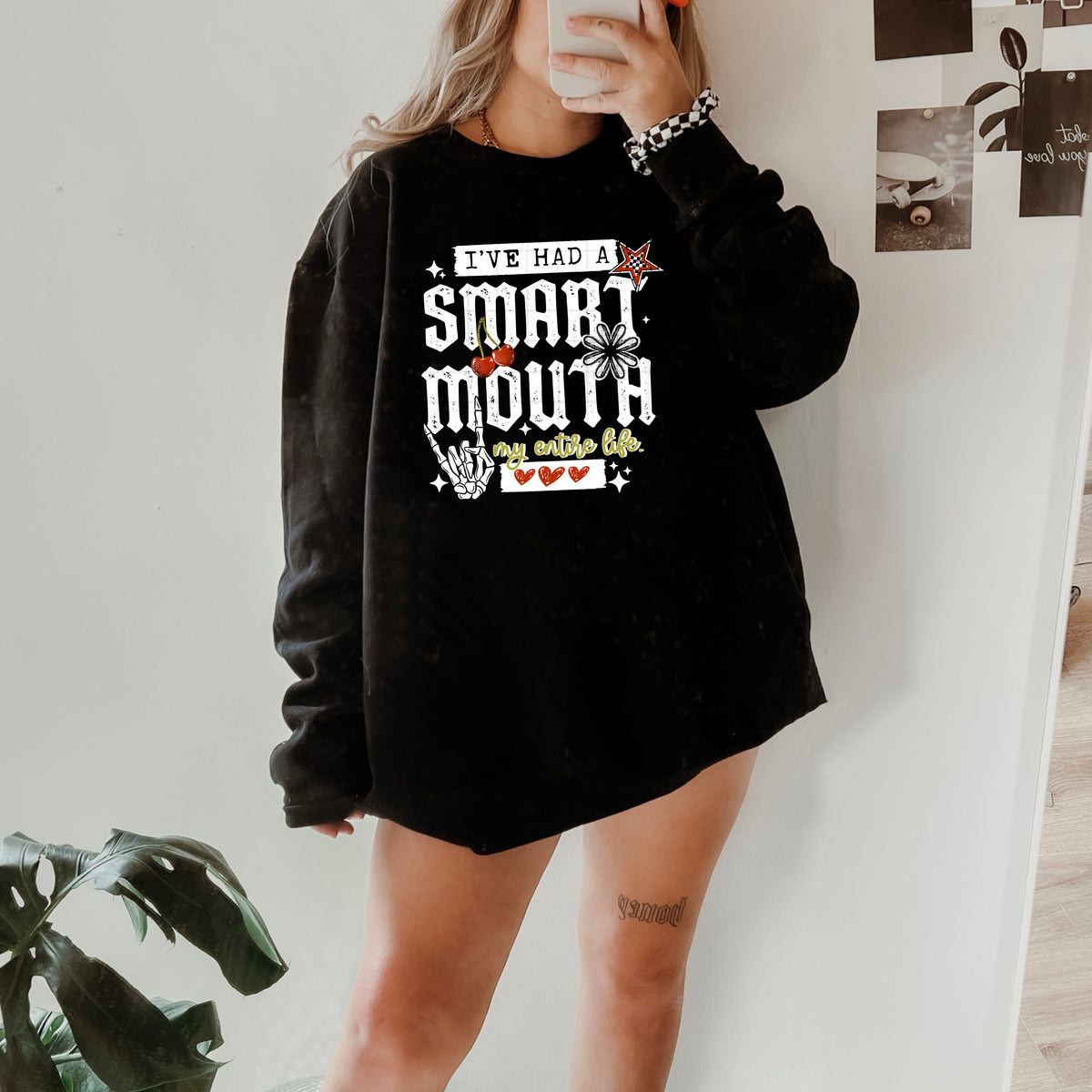 I’ve had a smart mouth WHITE (CSC) DTF Transfer