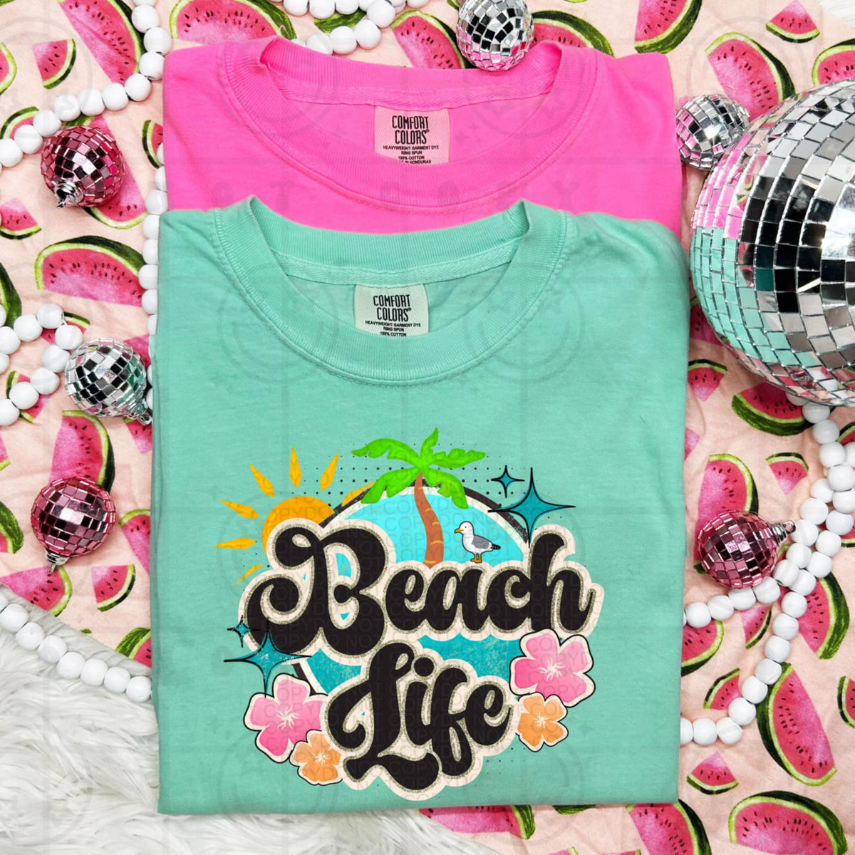 Beach life (HW) 96144 DTF transfer