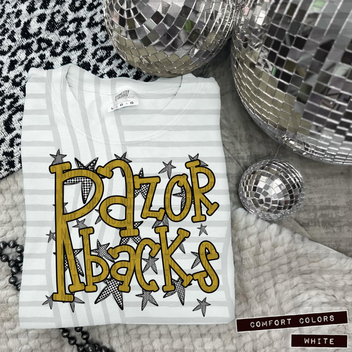 Gold Staggered Mascots (Caplinger)