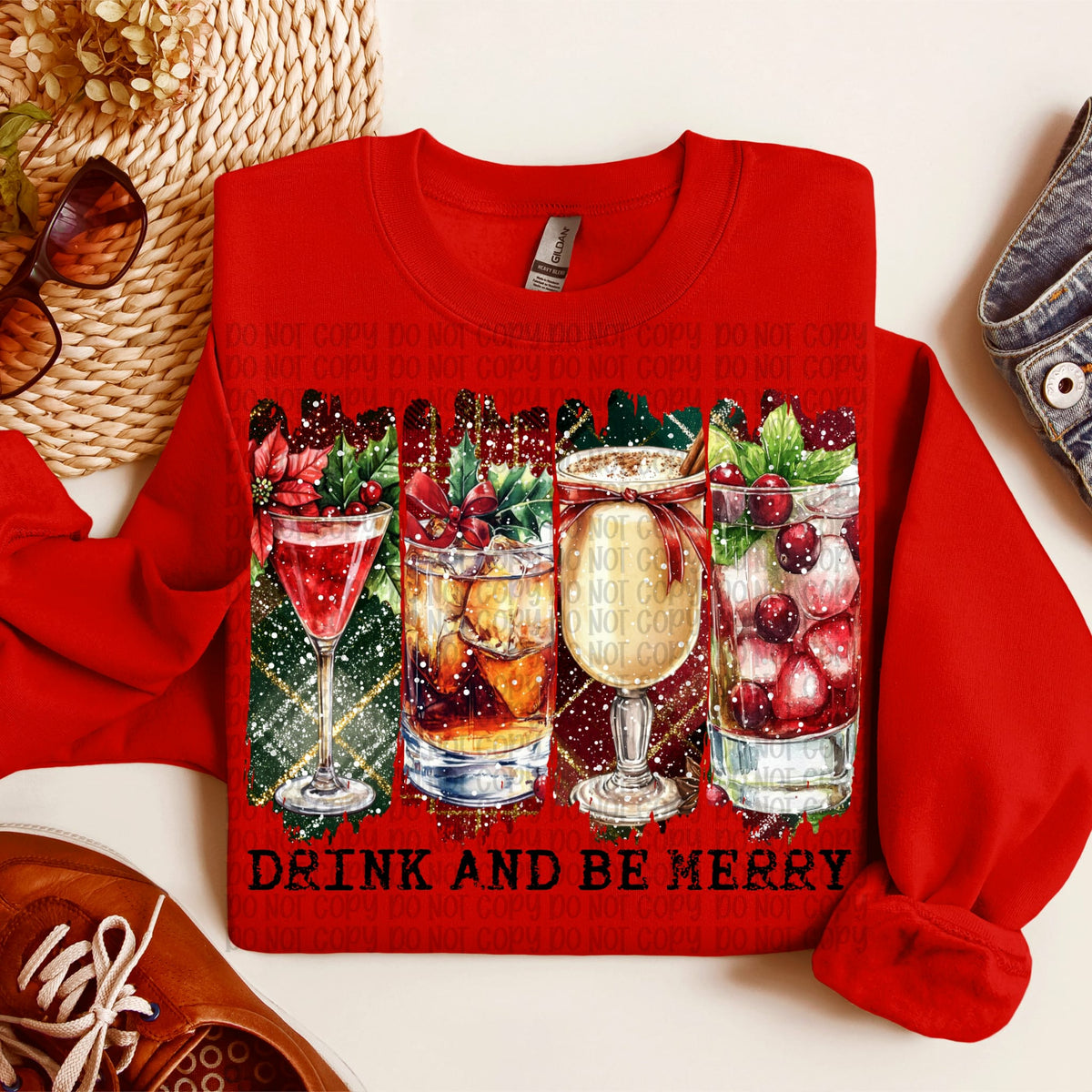 Drink and be merry (VP) DTF Transfer