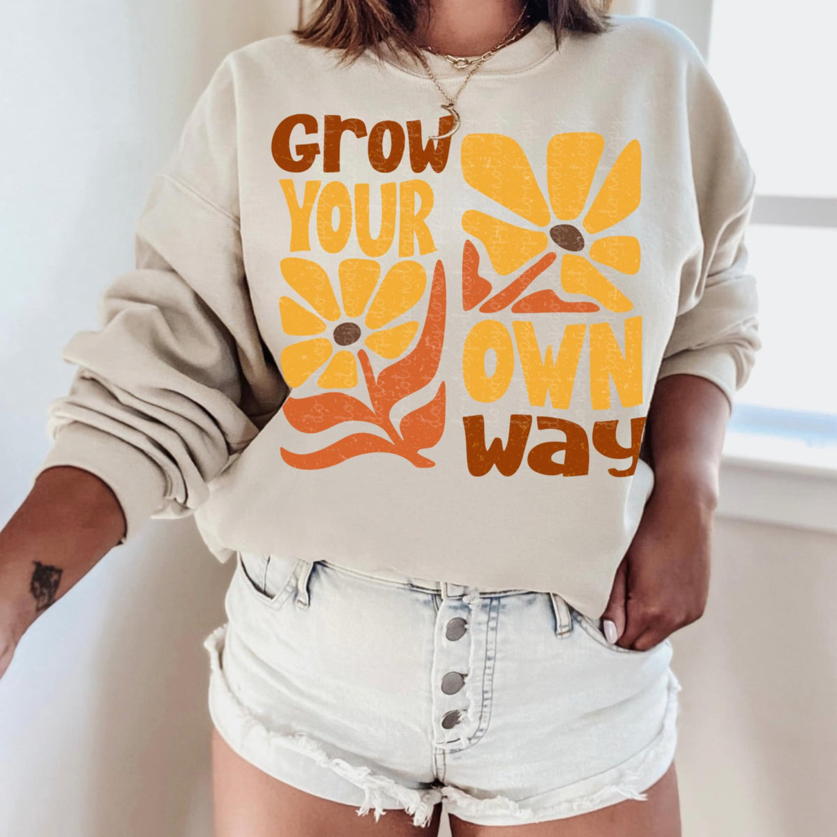Grow your own way (MMD) 85292 DTF transfer