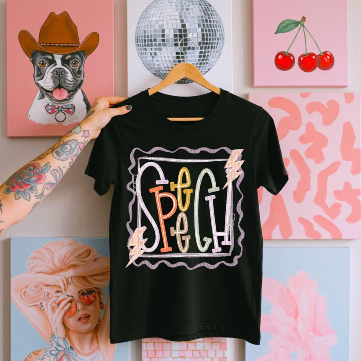 Soecial doodle stamp (SWD) 107509 DTF transfer