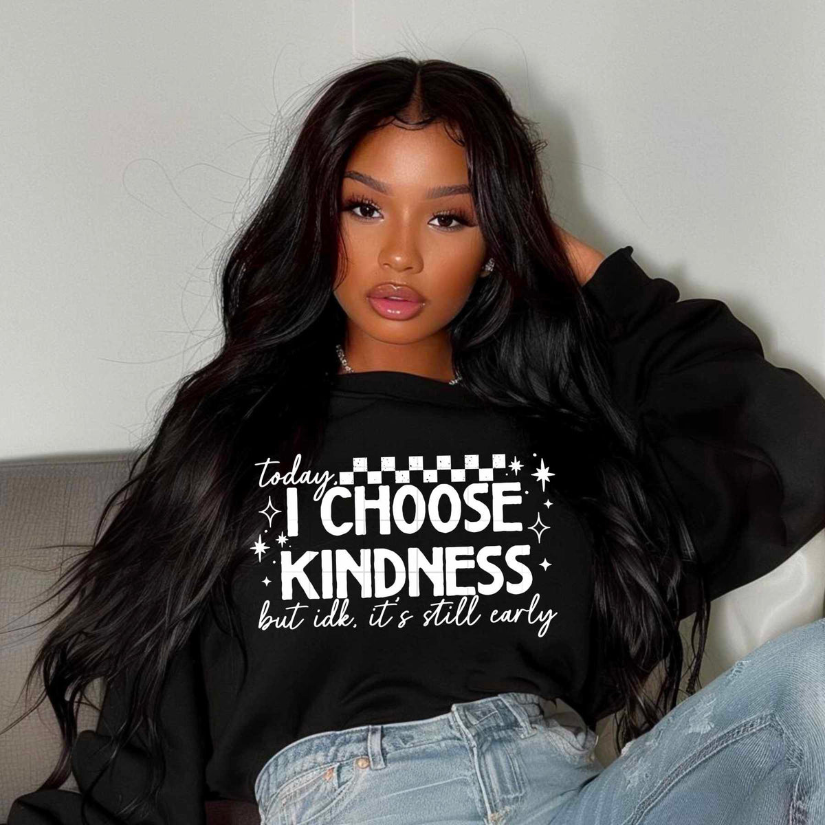I choose kindness WHITE (CSC) 79496 DTF transfer
