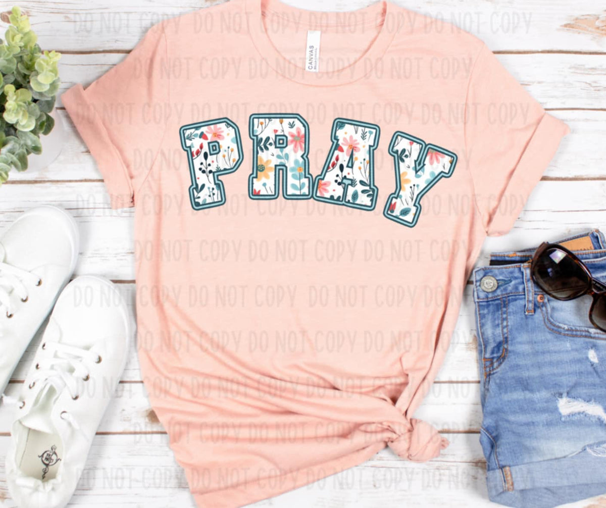Pray embroidery (canvista) 91876 DTF transfer
