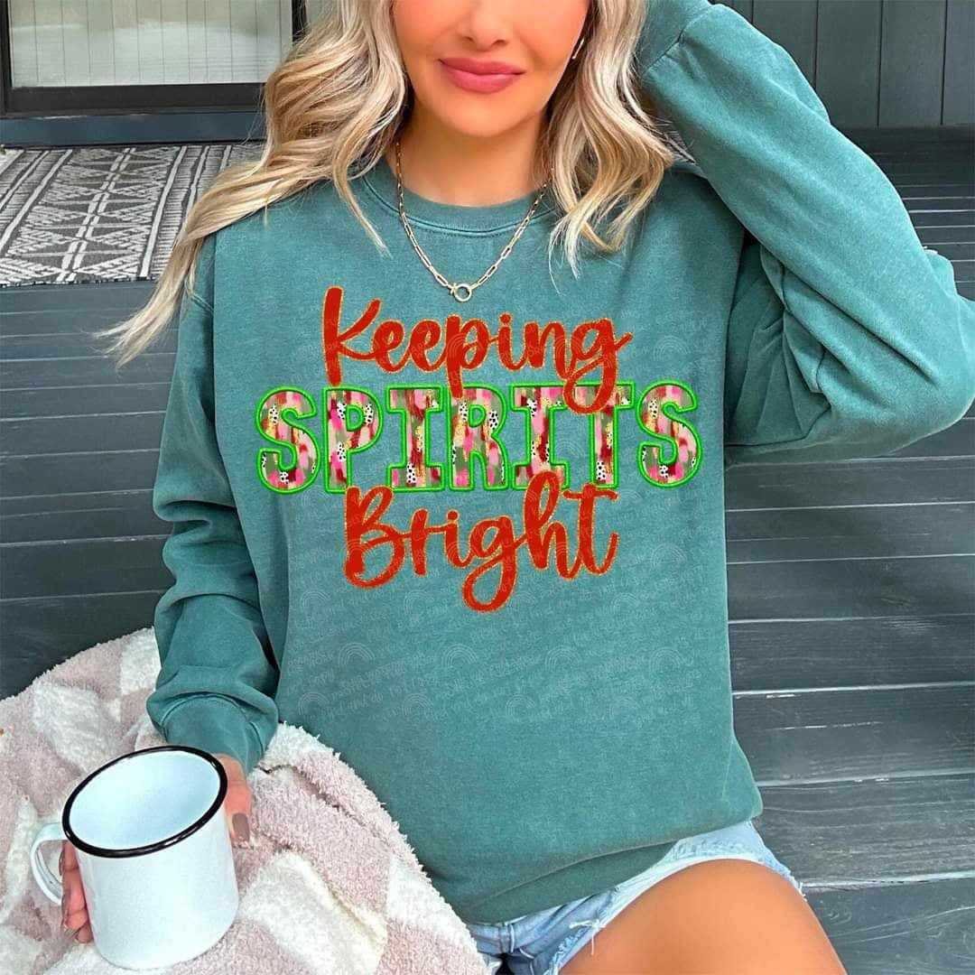Keeping spirits bright (DDD) 70269 DTF transfer