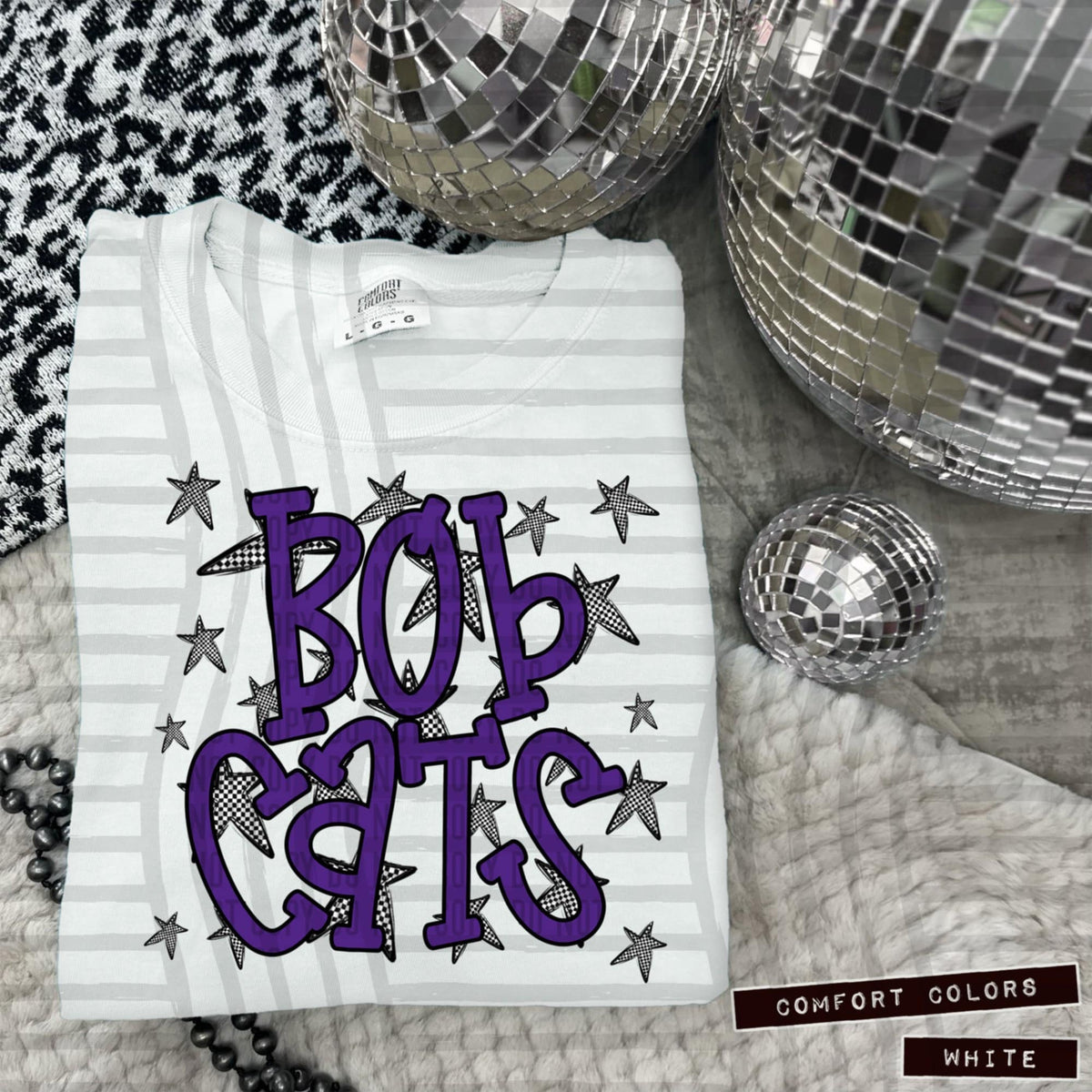 Purple Staggered Mascots (Caplinger)