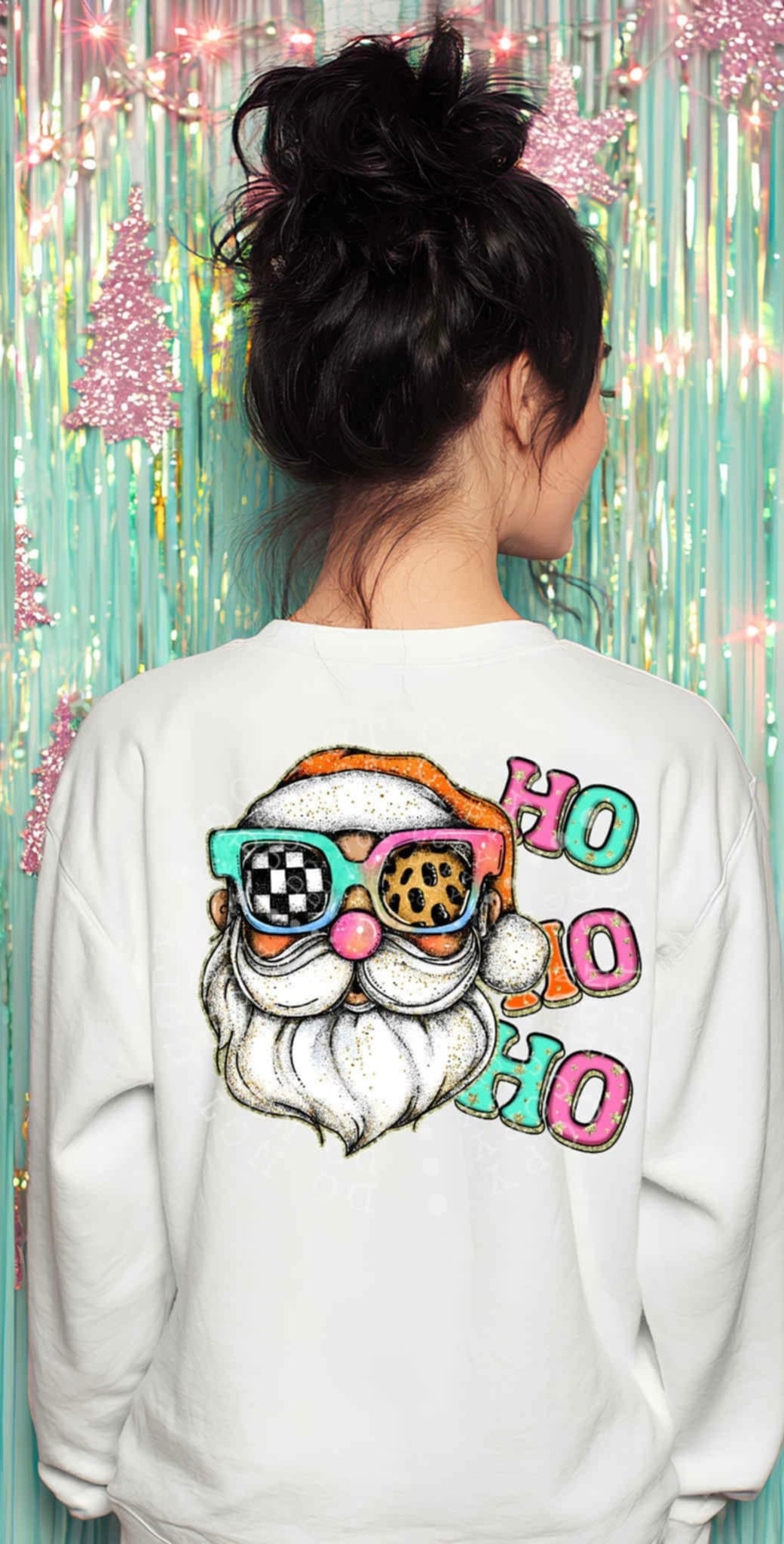 Ho ho ho Santa 107597 DTF transfer