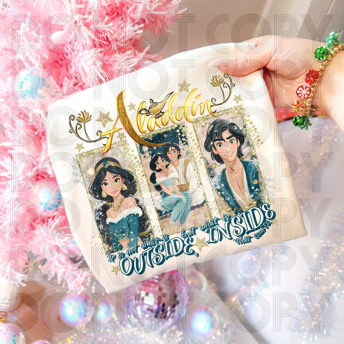 Genie blocks sunday special DTF transfer