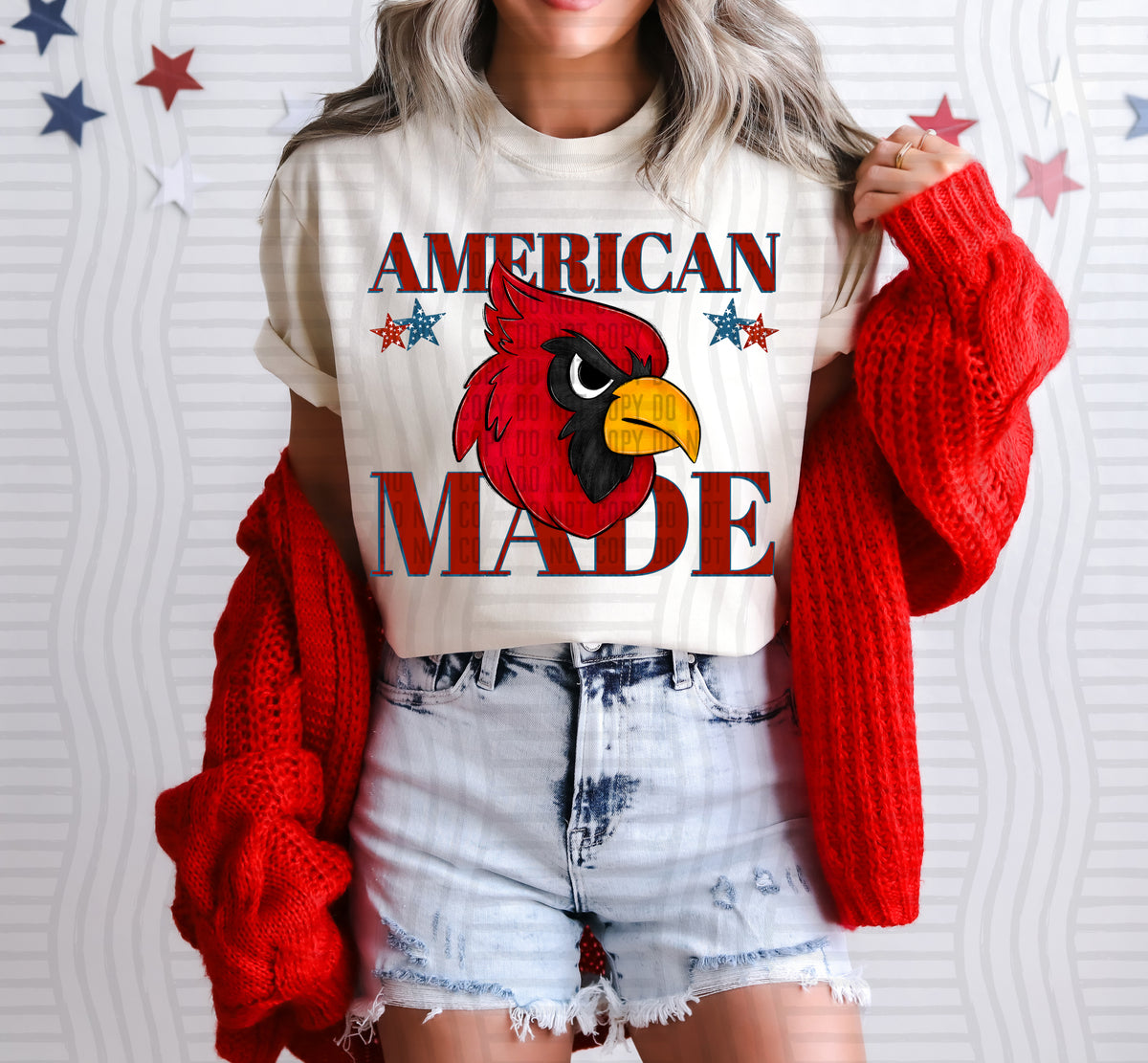 American made Cardinals (Caplinger) DTF Transfer