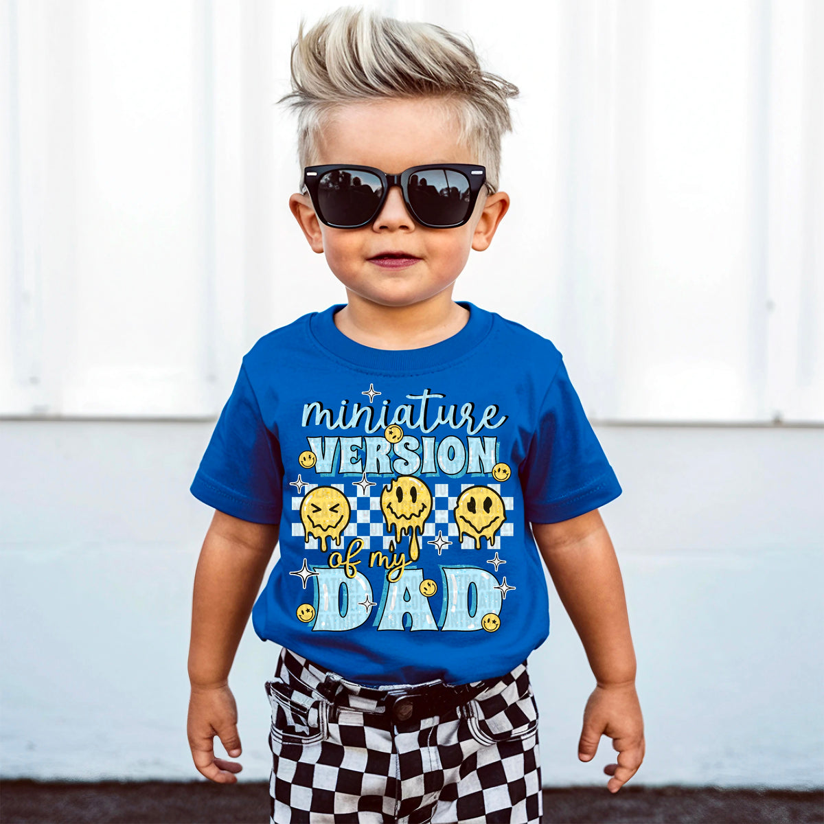 Miniature version of dad blue 100143 DTF transfer